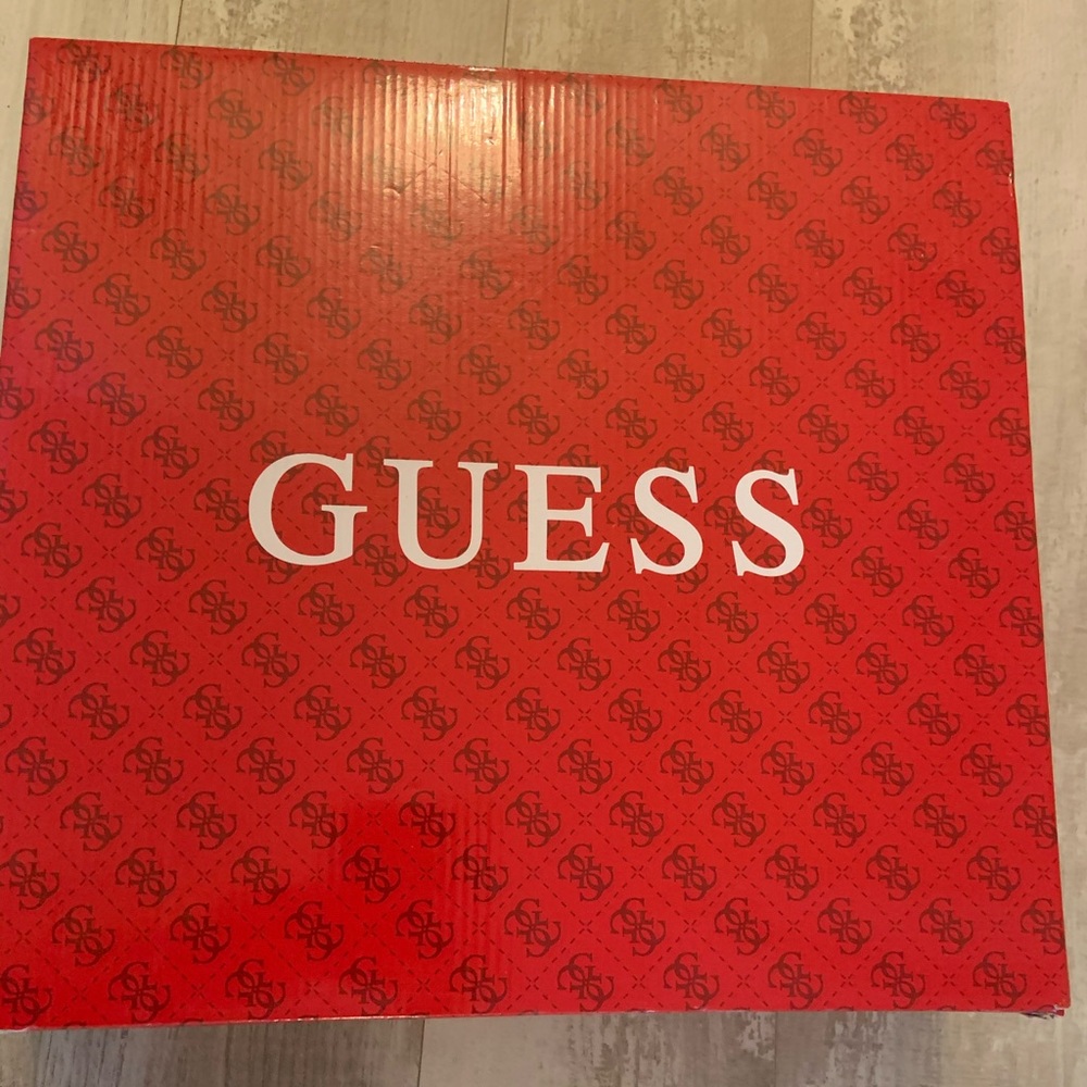 Guess over the knee boots BLACK